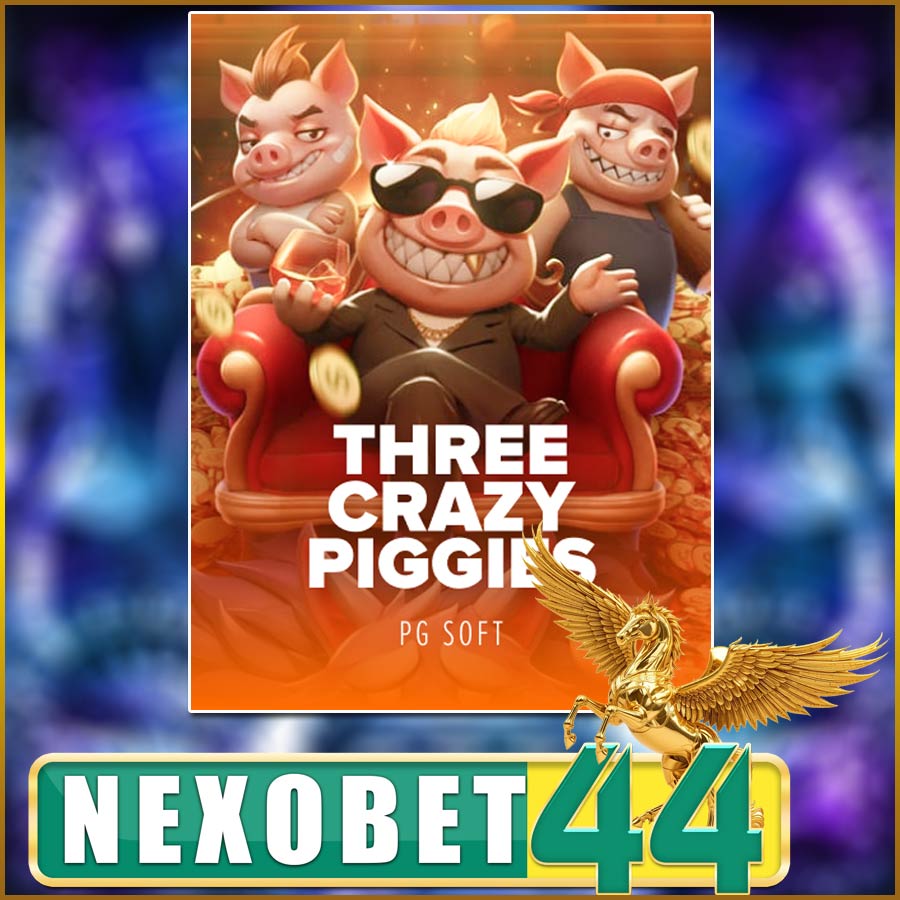 THREE CRAZY PIGGIES